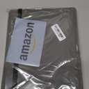 Premium 9 Pocket Card Binder for 360 Cards, Fabmaker PU Cover Trading Card Binder, Sturdy Card Collection Album, Sleek Card Holder Folders for Game Cards & Sports Cards, Grey