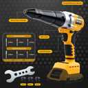 Cordless Rivet Gun Electric Compatible with Dewalt 20V Max Battery