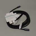 Type C Extension Cable, (10FT/3M) USB 3.1 (5gbps) Male to Female Extender Braided Data Cord for iPhone 16 15, Galaxy Tab S22/ S21, 2022 MacBook M4/ M3 MacBook Pro, iPad Pro, Surface and More (Grey)