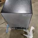 3.0 Cu.ft Small Freezer, Mini Upright Freezer with Adjustable Thermostat, Removable Shelves, Reversible Single Door, for Bedroom/Home/Dorms/Apartment, Black