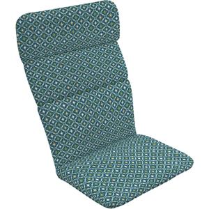 Arden Outdoor Adirondack or Rocking Chair Cushion, 20 x 17, Rain-Proof, Fade Resistant 17 x 20, Alana Tile