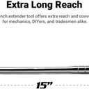 Capri Tools 15 in. Wrench Extender