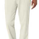 Nautica Men's Classic Fit Flat Front Stretch Solid Chino Deck Pant, 38Wx30L