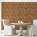 3 x Surface Style - Cumbrae Traditional Rug-Inspired Peel and Stick Wallpaper (Ruby Red)