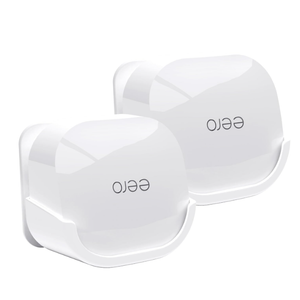 Sootozy 2Pack Wall Mount Holder for eero 6 Plus 6+ and eero 6 Router Mesh WiFi System,Wall Mount Stand Bracket for eero 6 Plus and eero 6 triBand Mesh,Wall Bracket for eero 6+ Extender Router Wire Organizer