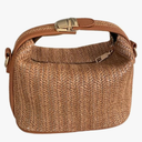 Straw Purse Handbag Top Handle Clutch Bag Woven Bag Mini Crossbody Bags for Women Summer Beach Vacation