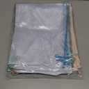 Light Color Plastic Mesh Zipper Pouch 9x13 in (5 Colors, 20 Packs), Waterproof Zipper Pouches, Letter Size A4 Size for School Office Supplies, Toys and Board Game Organizing Storage