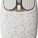 LOFREE Wavy Chips Dual-Mode Wireless Mouse with 5 Adjustable DPI Levels Compatible with Windows, MacOS, iOS, Android (Terrazzo)