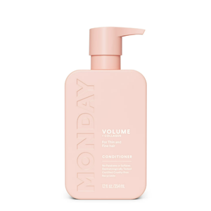 MONDAY Haircare VOLUME Conditioner Plumps Thin Fine Hair, Hydrolyzed Collagen, Coconut Oil, 12 fl oz