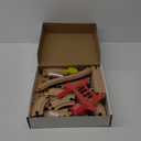 Tiny Land Wooden Train Set for Toddler - 39 Pcs- with Wooden Tracks fits Thomas, fits Brio, fits Chuggington, fits Melissa and Doug - Expandable, Changeable-Train Toy for 3 4 5 Years Old Girls & Boys