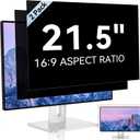 [2 Pack] 21.5 Inch Computer Privacy Screen for 16:9 Aspect Ratio Widescreen Monitor, Eye Protection Anti Glare Blue Light Computer Monitor Privacy Filter, Removable Anti-Scratch 21in Protector
