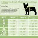 2 Pack Dog Sweater with Leash Ring, Warm Pet Clothes Thick Clothes Coat Fleece Dog Sweaters for Small Dogs Girl Boy Pullover Doggie Jacket for Fall Winter (Blue,Green, Small) (Small(4-6lbs))