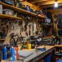 100 Pcs Oil Absorbent Pads - 10"x13" Oil Spill Mats for Garage, Workshop & Auto Repair, Reusable, Fast Cleanup for Oil, Grease & Coolant (Grey, Boxed)