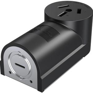 50A Welder Receptacle NEMA 10-50R 220V Dryer Outlet Electric Range Stove Power Socket Surface Mount Side Wire 120V/ 240V 3 Prong Non-Grounding Industrial Grade ETL Listed