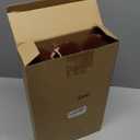 Liliful 15 Pcs Velvet Christmas Balls Bulk Flocked Christmas Tree Ball Ornaments Plastic Xmas Decorative Hanging Ornaments(Brown,3.15 Inch)