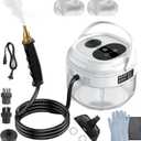 Steam Cleaner for Home, Steamer for Cleaning, 6-Level, 10s Heat-Up & 1.5L Tank, Handheld Steam Cleaner for Car Detailing, Home, Tile, Grout, Furniture