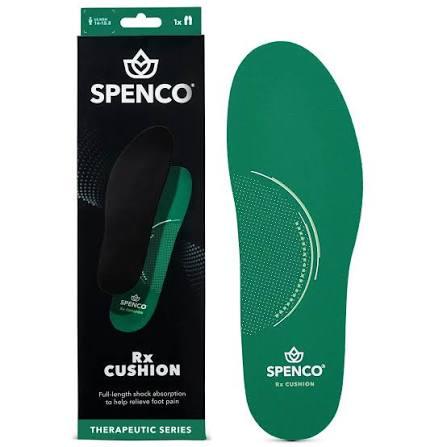 Spenco comfort insoles, W 9-10.5, M 8-9.5