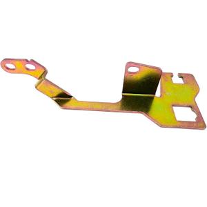 Throttle Cable and Kickdown Cable Bracket Replaces for Edelbrock Performer, Thunder AVS and All Quadrajet-style Carburetors Fits TH350, 700-R4, and 200-4R Cables Gold Anodized