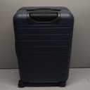 Away Bigger Carry-On Luggage, Lightweight Hardside Large Suitcase with Spinner Wheels, TSA Lock, Airline Approved, Navy Blue