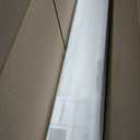 AOSKY No Drill Cordless Light Filtering Cellular Shade 34.5"W x 48"H White