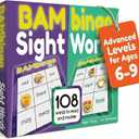 THE BAMBINO TREE Sight Word Bingo Game Level 3 & 4 - Learn to Read Vocabulary for 1st 2nd 3rd Grade Kids - Dolch's Fry's Site Words Reading Game