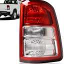 Lathsy Tail Light Chrome Bezel Compatible With 20192023 Dodge Ram 1500 Right Passenger Side Taillight Replace 55112988AE