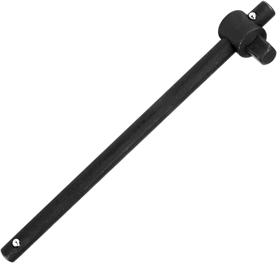 1 Inch Breaker Bar, T Handle Socket Set, Socket Wrench, Heavy Duty Steel, Slide Bar Wrench, for Vehicle Maintenance and Repair