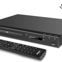 MEGATEK RegionFree HDMI DVD Player for TV, Compact CD/DVD Player for Smart TV, USB Port, Plays All Region DVDs & Multi Formats, Metal Housing, HDMI/RCA Cables & Remote Included
