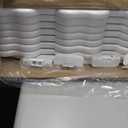 2-Panel Add-On Set | Fits 4/6/8/10 Panel Harbor Dog Playpens  Lightweight Premium HDPE Panels with Connectors (White)