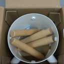 Tree Nest Christmas Tree Stand Base Xmas Modern Tree Metal Holder Stand for Real Tree Fits up to 8.5ft FamilyWhite