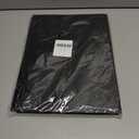 5 Pieces A4 Plastic Envelopes with Snap Closure,Filing Folders for Documents File Organizer Folders for A4 Letter Size for School Office (Black)