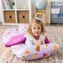 Wildkin Kids Original Nap Mat Cozy Kids Sleep Mat with Pillow, ideal for School & Travel