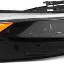 Right Headlight Assembly Compatible with Elan-tra SE SEL N Line GLS Preferred Luxury Limited 2024-2025 Headlamp W/Module Passenger Side Front Light 92012AA740