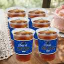 Labrostar 50Pcs Graduation Decorations 2026 Disposable Graduation Cups Congrats Grad Class of 2026 Decorations Graduation Party Supplies 16oz Blue
