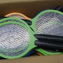 24 Pack Electric Fly Swatter Bug Zapper Racket Handheld, 4 Colors