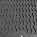 Silicone Dish Drying Mat for Multiple Usage,Easy clean,Eco-friendly,Heat-resistant Silicone Mat for Kitchen Counter or Sink,Refrigerator or Drawer liner Grey L 16 inches x 12 inches (Gray)