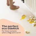 Betterway Bamboo Natural Brown Paper Towels - 8 Rolls, 2 Ply, 110 sheets - Plastic Free, PFAS Free, Disposable Kitchen Paper Towels - Select Size, Tree Free, Compostable, Strong & Absorbent