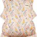 Baby Tula Explore Mesh Baby Carrier 7 – 45 lb, Adjustable Newborn to Toddler Carrier, Multiple Ergonomic Positions Front and Back, Breathable and Cool – Explore + Mesh, Daisy Chain