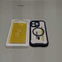 Miracase Magnetic for iPhone 16 Pro Case Full-Body Phone with Built-in Glass Screen Protector, [Compatible with MagSafe] Military Drop Proof 16 Pro Cover Bumper 6.3 inch, Blue