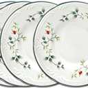 Pfaltzgraff Winterberry Appetizer Plate Set, 6", Assorted