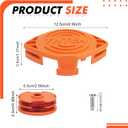 THTEN WA0007 Trimmer Blades Head Compatible with Worx WG115 WG116 WG117 WG118 WG119 WG124 Weed Eater String 18 Pack