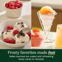 Cuisinart Ice Cream Maker & Snow Cone Machine, 2-in-1 Combo, 1.5-Quart