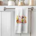 Softball Kitchen Towels, Game Day Softball Coquette Dish Tea Towels for Kitchen Decor, Retro Softball Mama,Game Day Softball Decorative Hand Towels for Bathroom, 16x24 Inch (White-3)