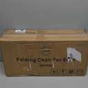 IDEALHOUSE 3 Piece Folding Kids Table and Chairs Set, Children Activity Table and Chairs Set for Dining Room,Daycare,Classrooms (Beige)