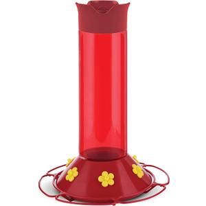 Perky-Pet 409 Hummers Favorite Red Plastic Hummingbird Feeder  30 oz