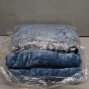 Bedsure Heated Blanket Throw Blanket - Fast Heating Electric Blanket, Soft Flannel Heated Throw with 4 Time Settings, 6 Heating Settings, Warm Gifts for Grandma (50x60 inches, Blue)