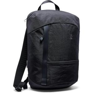Chrome Industries Camden Backpack  16L Travel Bag for Men and Women with Plush Knit Shoulder Straps Recycled Materials and Internal Laptop Sleeve  Black