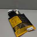 Lux Dual Grip Socks - Soccer Grip Socks for Men and Women. GripArray Performance & Comfort (Small, Black)