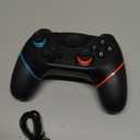 Upgraded Wireless Controller for Switch/Lite/OLED/Switch 2 Pro Controller for Switch Remote Joystick Gamepad Supports Wake up, Gyro Axis, Turbo, Dual Vibration and Screenshot Function (Black)