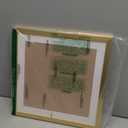 Fxojyvo 12 x 12 Frame Gold, Display Picture 10x10 with Mat or 12x12 Without Mat, Wall Hanging Large Picture Frame for Diamond Art Painting 30x30 cm - 1 Pack